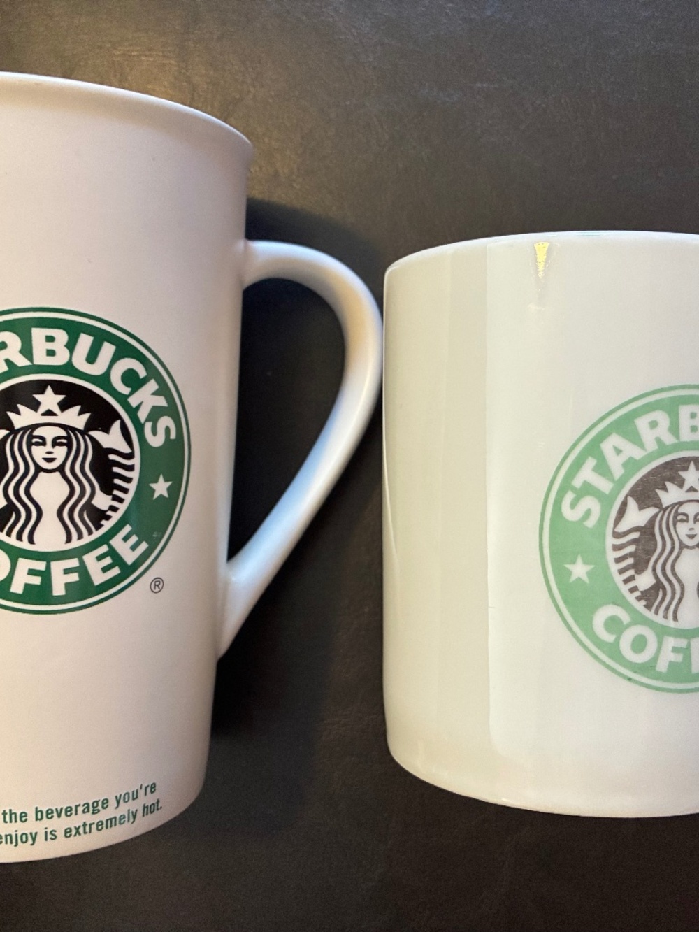 Starbucks Coffee Tea Mug - 16oz to go and 12oz cup Lot